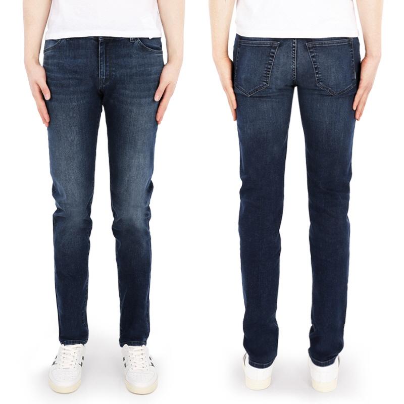 PT TORINO Men’s Swing Slim Fit Dark Blue Denim Jeans