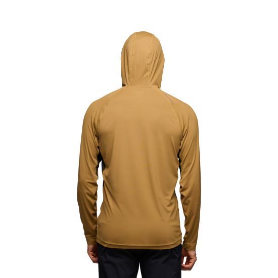 Black Diamond Long Sleeve Sweatshirt for Men PAMAP752093 FLAX DOM