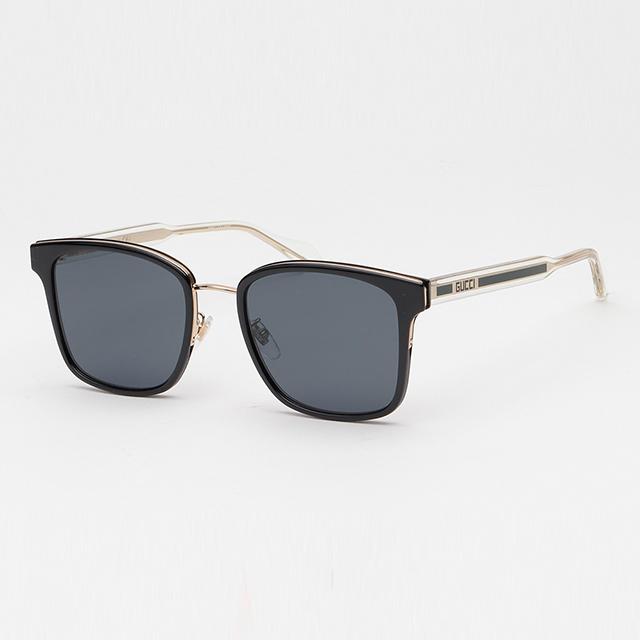 GUCCI Asian Fit Acetate Square Sunglasses Unisex GG0563SKN 003