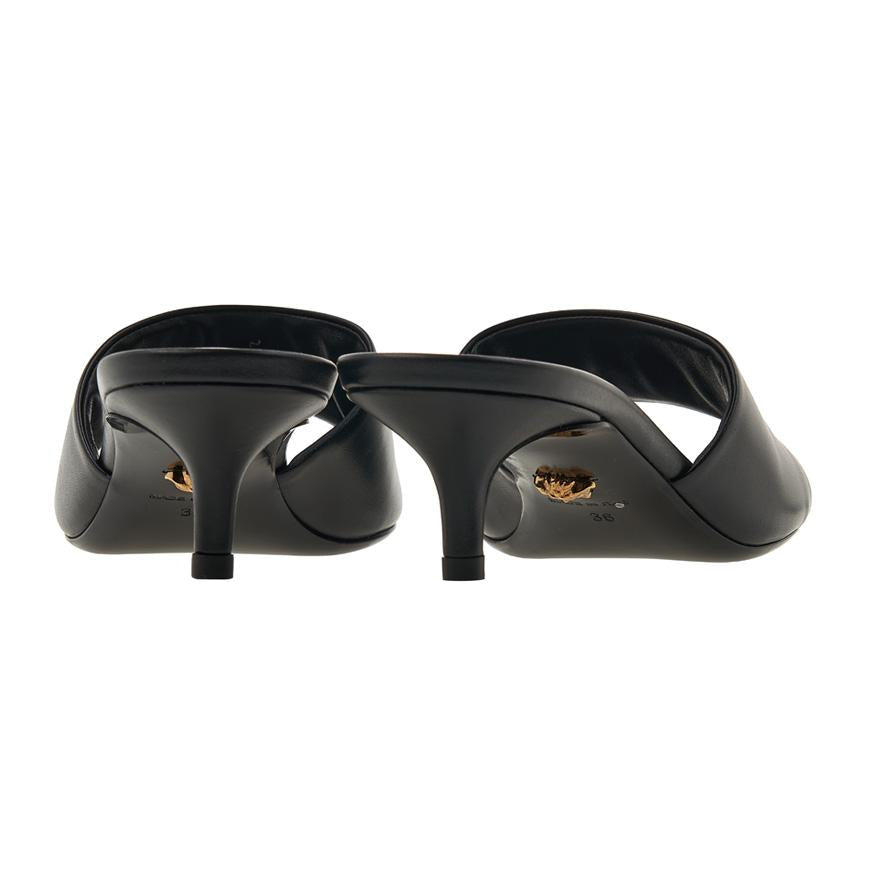 Versace Women’s Alia Heel Sandals 1018241 DVT2P 1B00V
