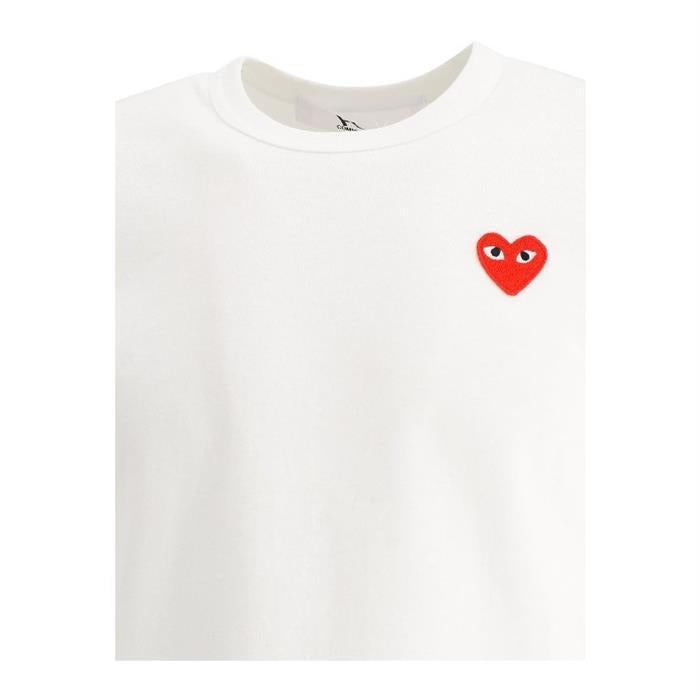 Comme des Garcons Red Heart Patch Men’s Short Sleeve T-Shirt P1T108