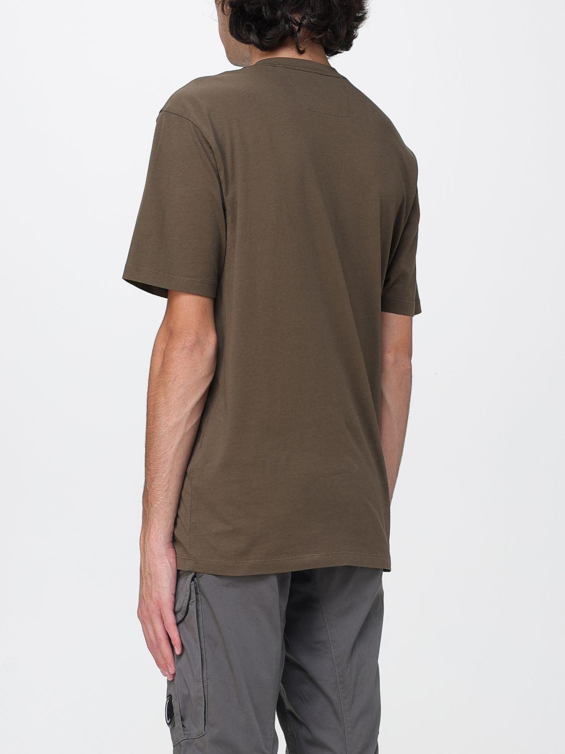 CP Company Short Sleeve Cotton T-Shirt Men’s FW25 Green