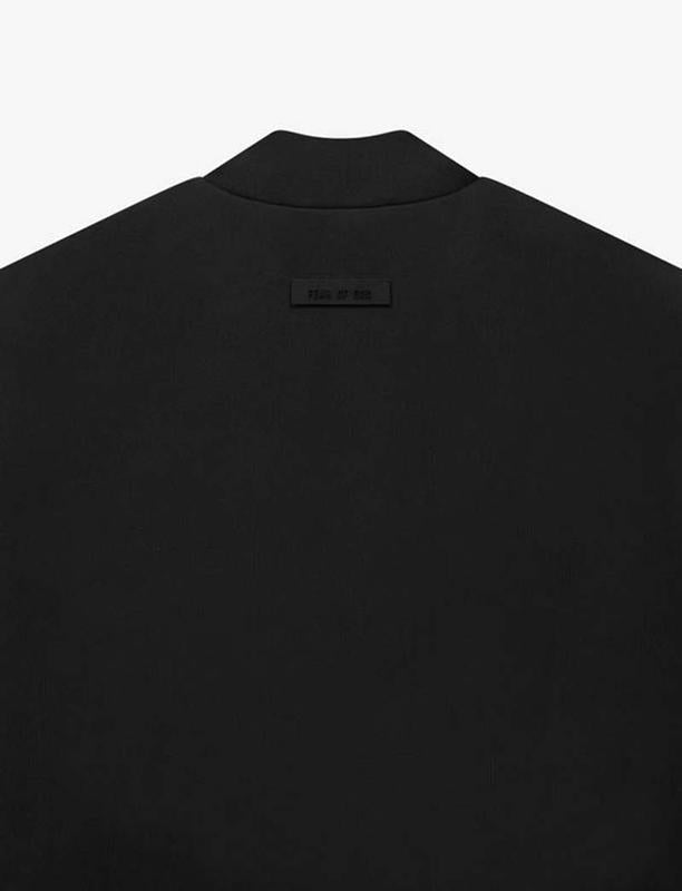 Fear of God Essentials Black Crewneck Sweatshirt Unisex