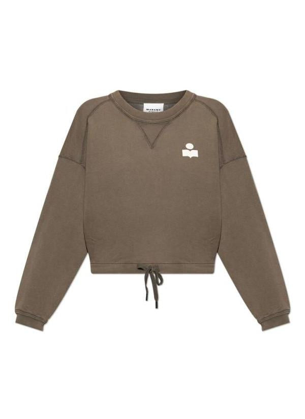 Isabel Marant Margo Crop Sweatshirt SW0005FA C3M07E DBEC