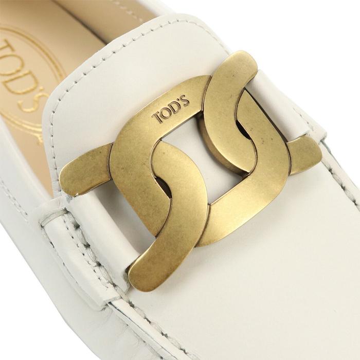 Tods Black Leather Gommino Kate Women’s Driving Loafers