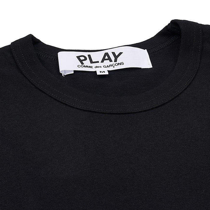 Comme des Garcons Unisex Heart Patch T-Shirt AZ T216 051 BLACK