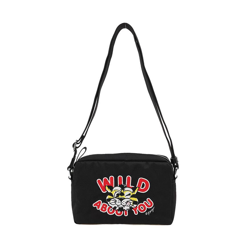 KENZO Wild Tiger Print Crossbody Bag for Men FG55SA618F21 99