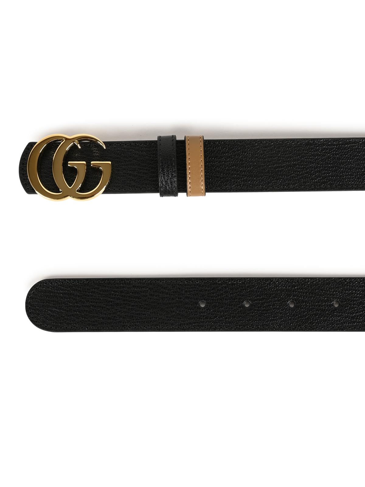 GUCCI Black Leather Belt