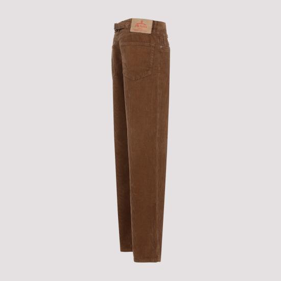 PRADA Straight Pants Caramel GFP517 SOOO1449 F098L