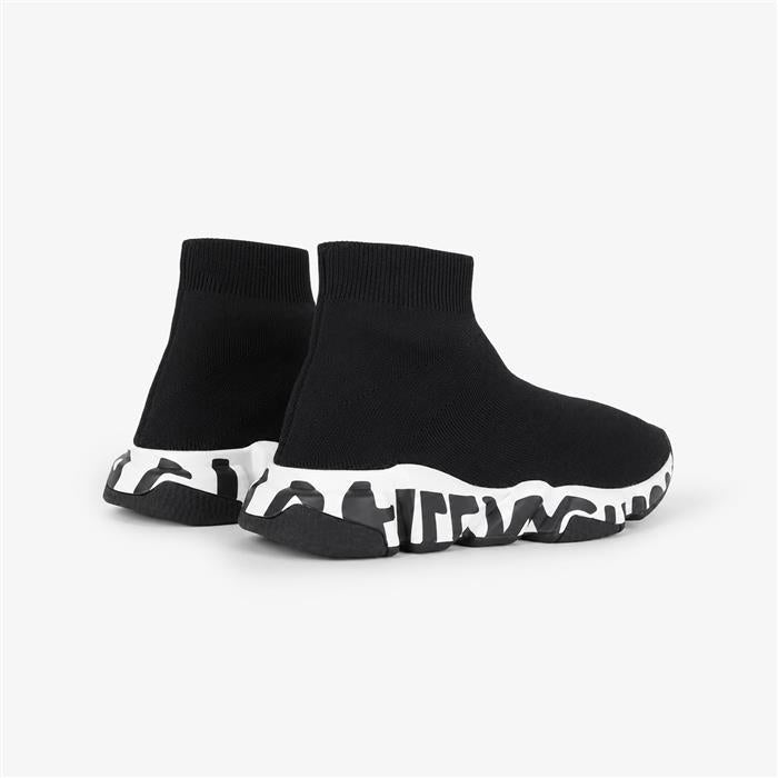 BALENCIAGA Speed Runner Graffiti Unisex Low-Top Sneakers 605942 W2DB7 1015