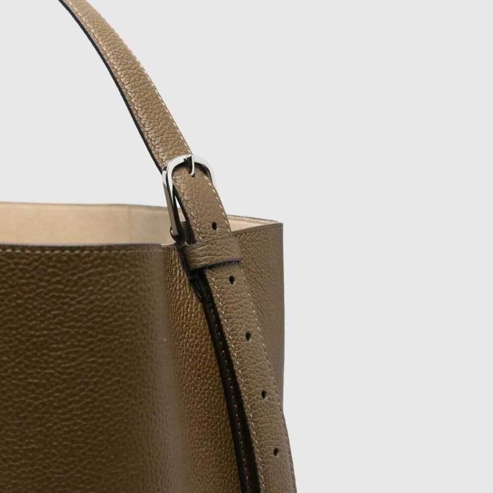 Toteme Belted Leather Tote Bag for Women