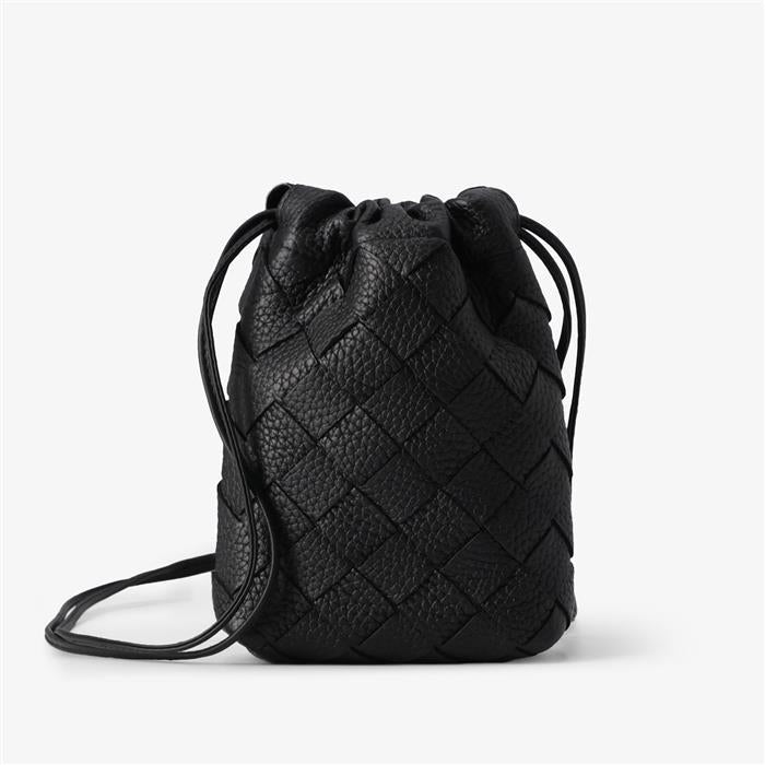 Bottega Veneta Intrecciato Vertical Crossbody Bag Dustbag Included
