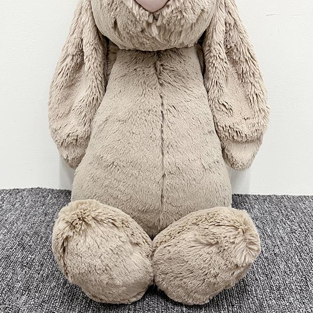 jELLYCAT Bashful Beige Bunny Big Huge Keyring