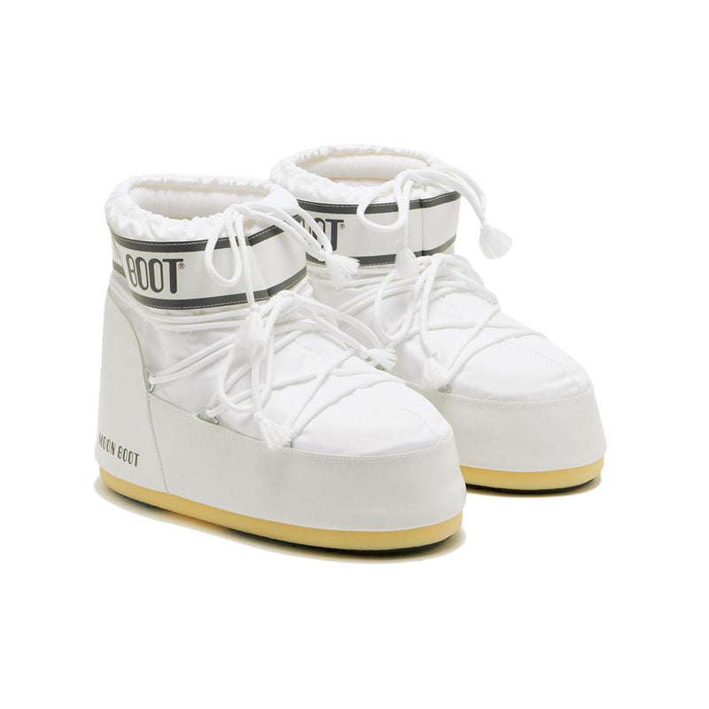 MOON BOOT Women’s Icon Low Nylon Ankle Boots White 80D1409340 A009