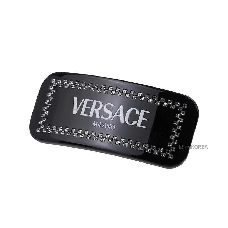 Versace Crystal Embellished Hair Pin for Women