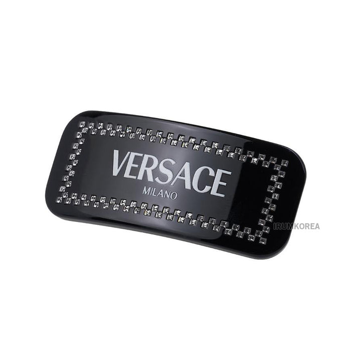 Versace Crystal Embellished Hair Pin for Women