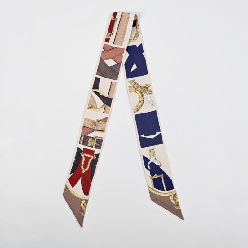 HERMES Cavalcadour Remix Silk Scarf for Women