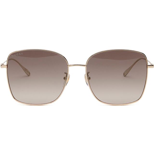 GUCCI Brown Asian Fit Sunglasses