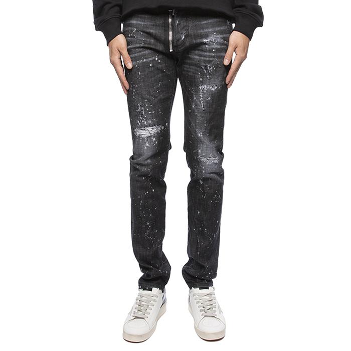 Dsquared2 Men Cool Guy Cropped Jeans Denim Pants
