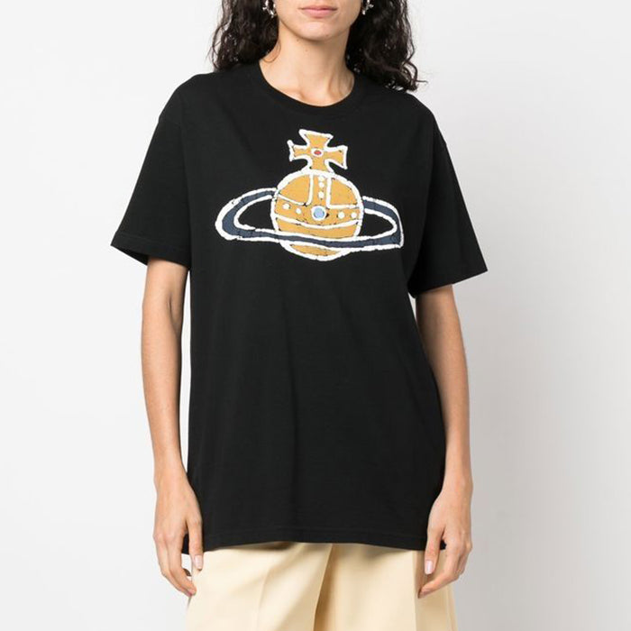 Vivienne Westwood Black Graphic Print T-Shirt