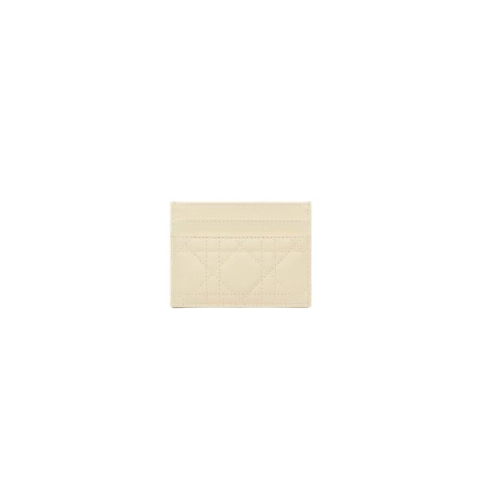 DIOR J’Adior Freesia Leather Card Holder Wallet