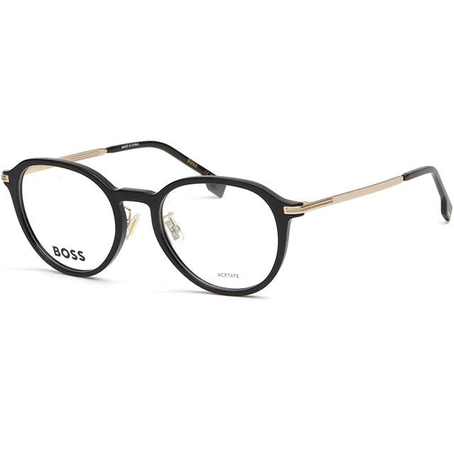 HUGO BOSS Black Round Unisex Eyeglass Frames BOSS1615F 2M2