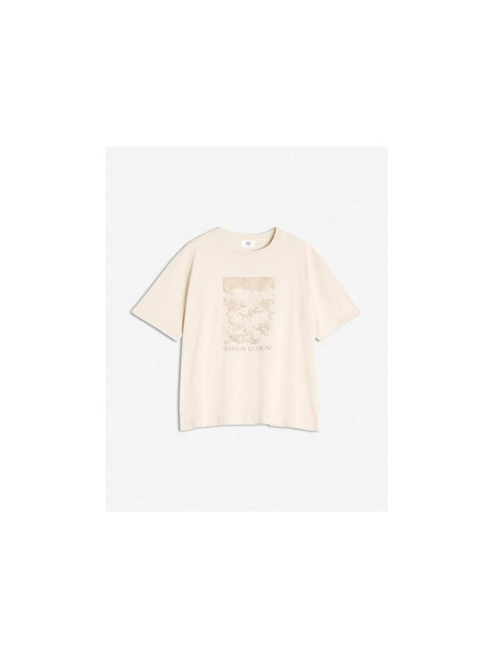 Maison Kitsune Daisy Field Oversized T-Shirt OM00114 KJ7016 P213