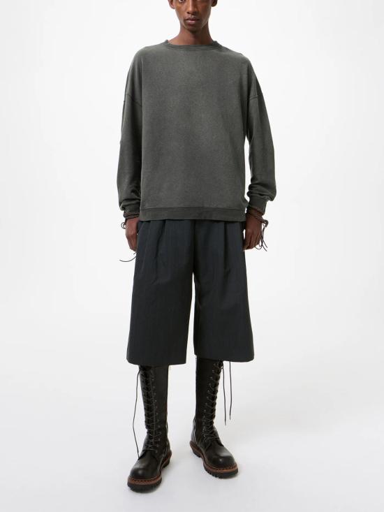 OUR LEGACY Washed Black SLACK Sweatshirt