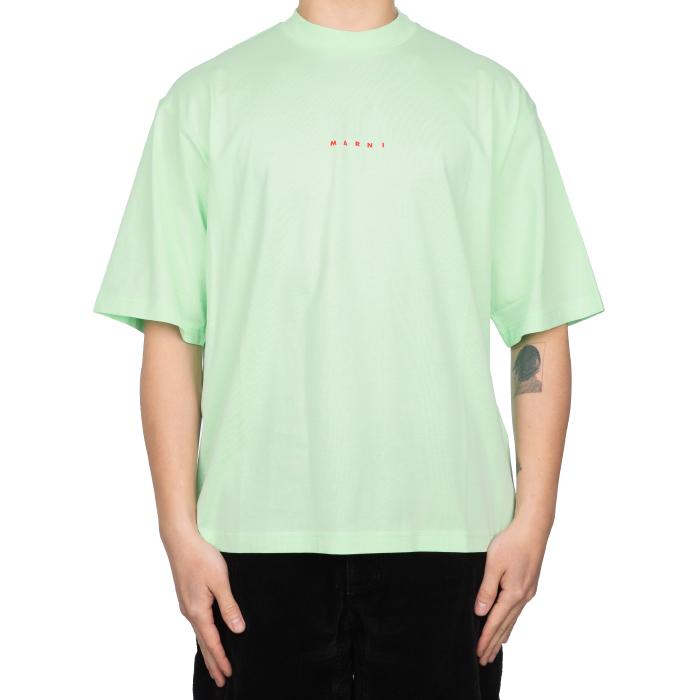 Marni Logo Organic Cotton Short Sleeve T-Shirt 2-Pack