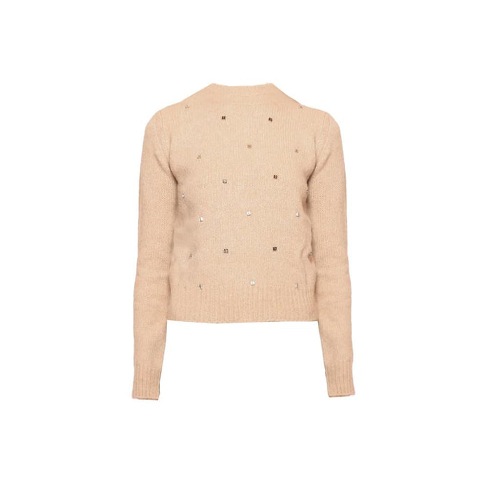 Max Mara Harald Wool Crewneck Sweater Beige 63660723 001