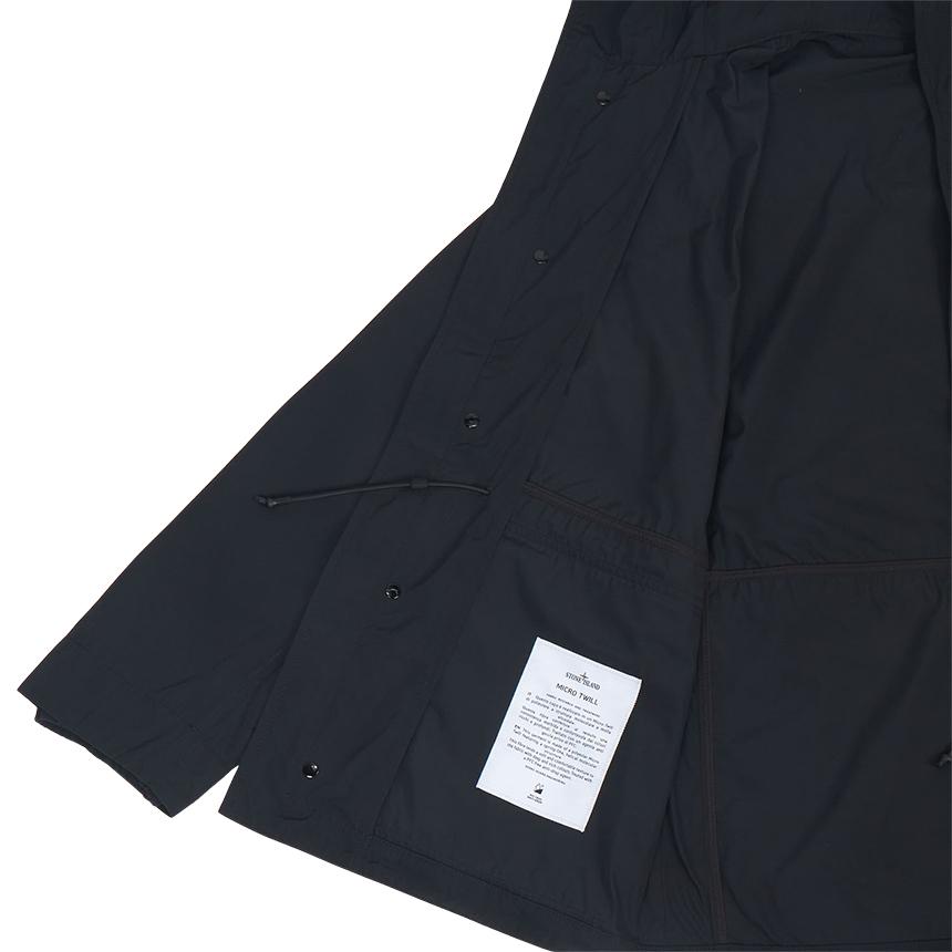 STONE ISLAND Men’s Hooded Jacket Black