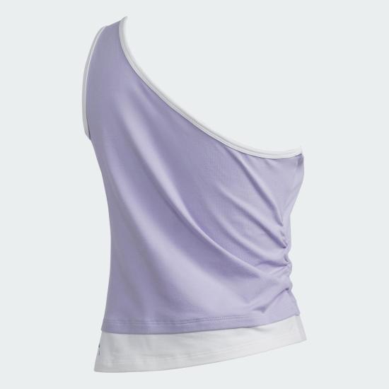 Adidas Sleeveless T-Shirt Women’s White Cotton Tank Top KY5697 DOM