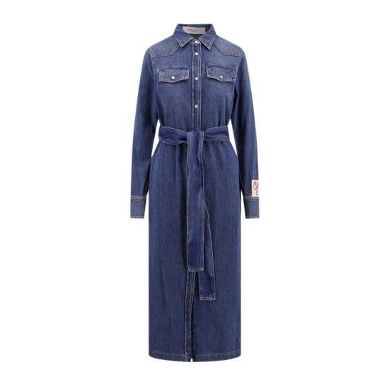 GOLDEN GOOSE Denim Midi Dress GWP00714P00062450100 DOM