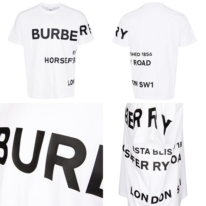 BURBERRY Mens Oversized Horsferry Logo Short Sleeve T-Shirt