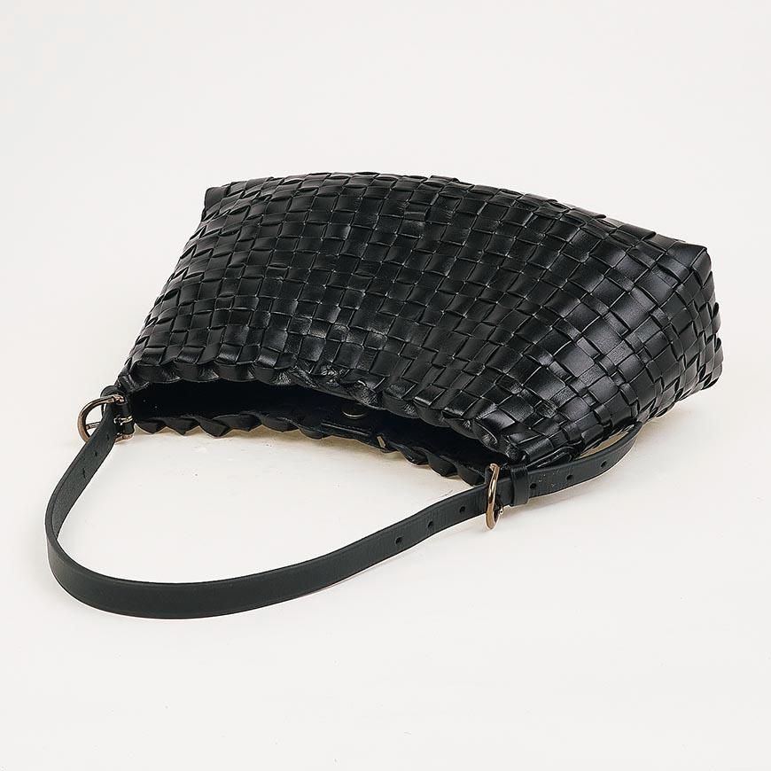 Dragon Diffusion Women's Hobo Shoulder Bag 8170 BLACK