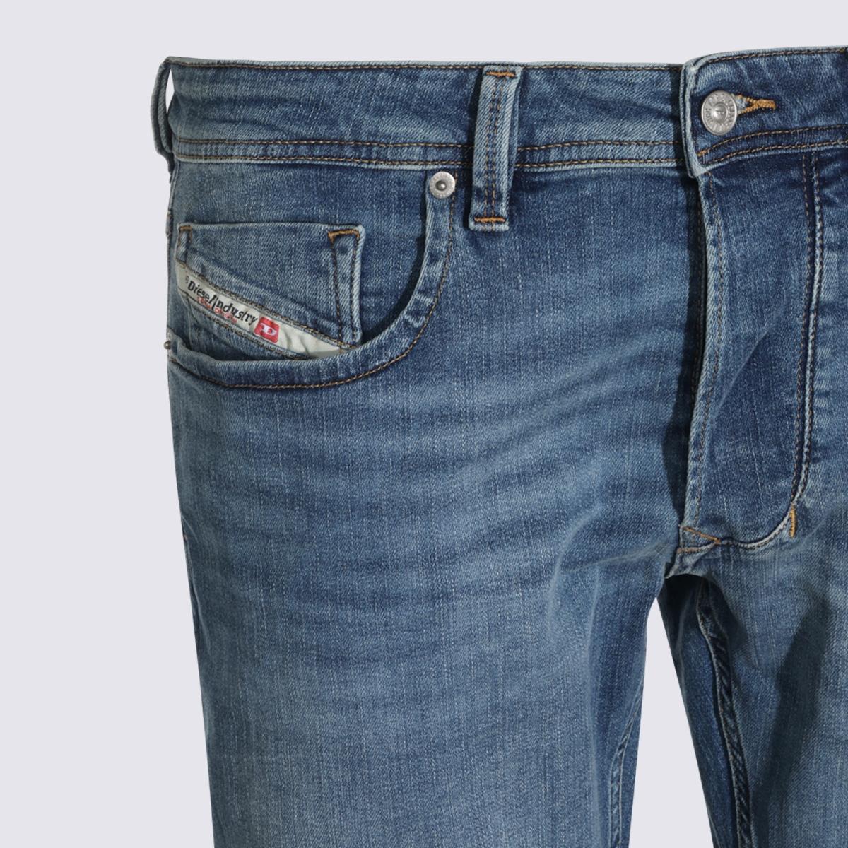DIESEL Blue Denim Jeans Men’s Slim Fit Pants