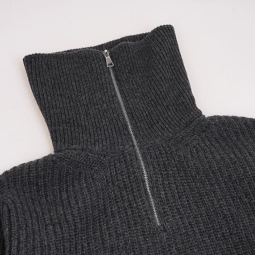 Max Mara Laser Half-Zip Knit Sweater for Women