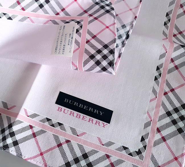 BURBERRY Nova Check Two-Line Petite Handkerchief Scarf Set Multicolor