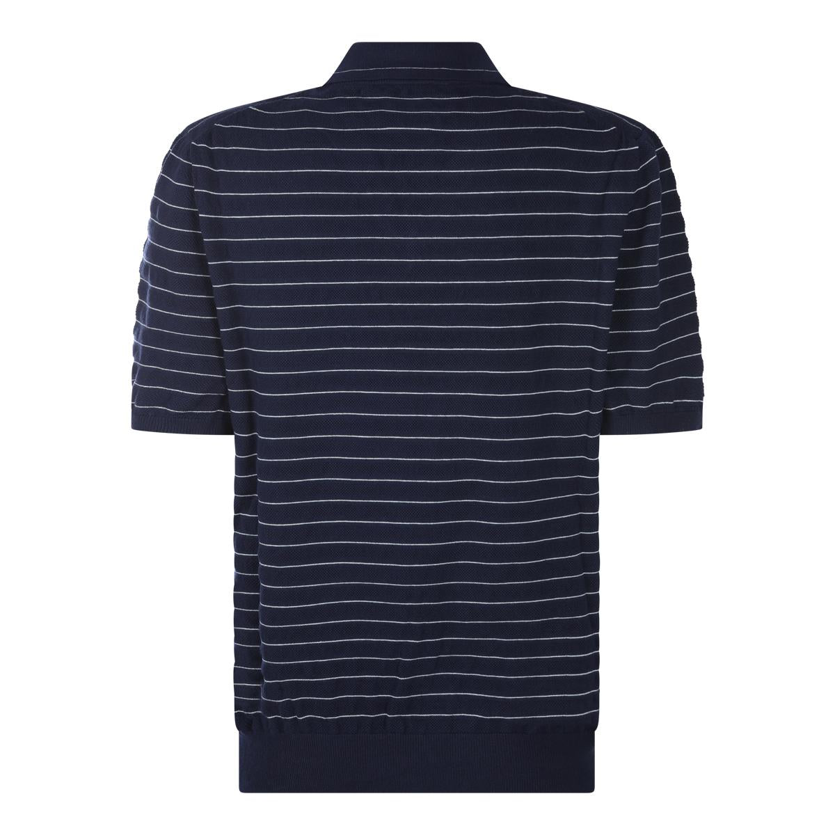 Miu Miu Wool Knit Polo Shirt Black