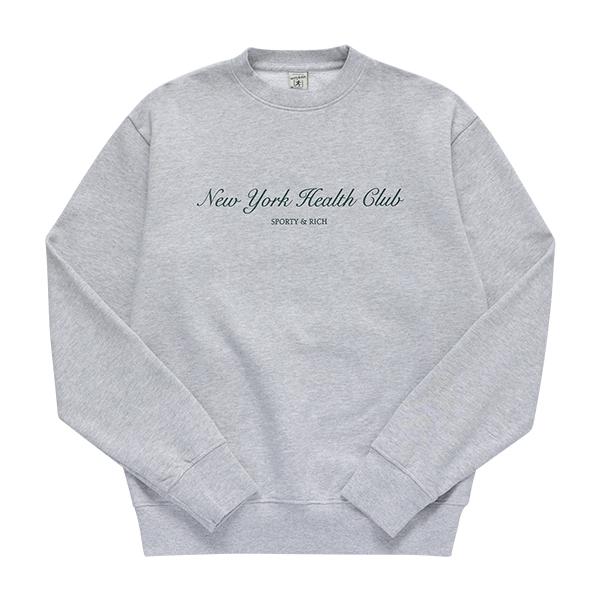 SPORTY&RICH Unisex Cotton Crewneck Sweatshirt CR871HG
