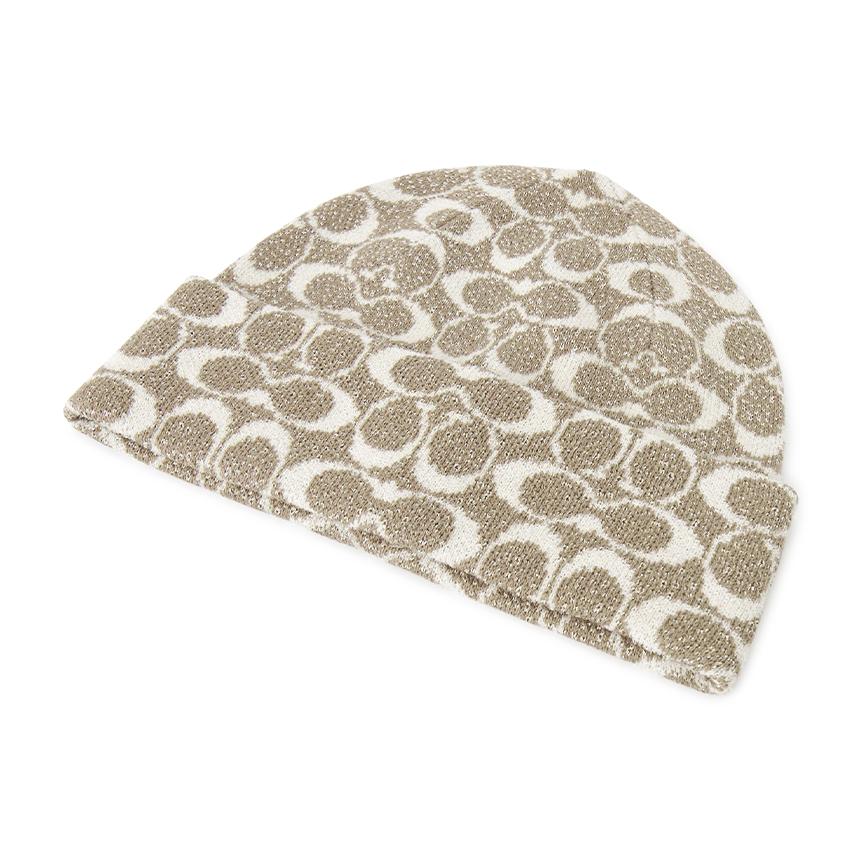 Coach Women’s Knit Gloves and Beanie Set COWC554585 015