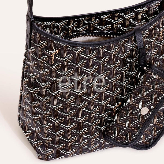 Aimé Leon Dore Black Mini Hobo Tote Bag BOHEMEMINTY 01CL 01P
