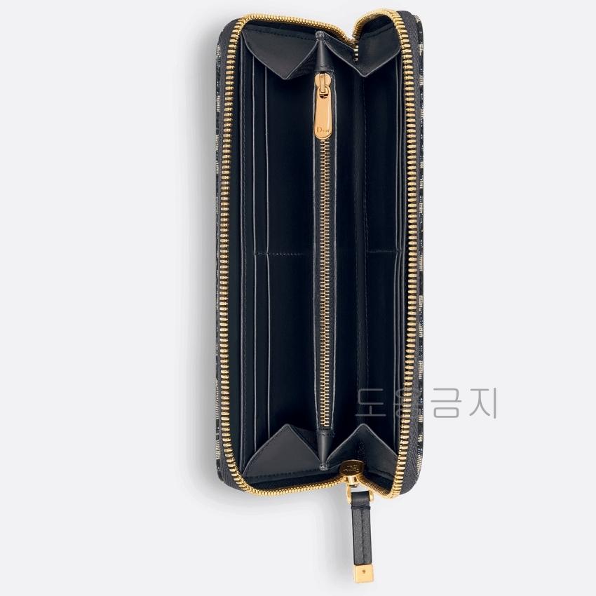 DIOR 30 Montaigne Voyageur Slim Long Wallet for Women S2189UTZQ M928