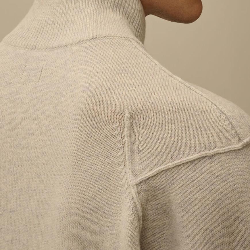 CP Company Men’s Lambswool Half-Zip Sweater 19CMKN709A 110149A M13