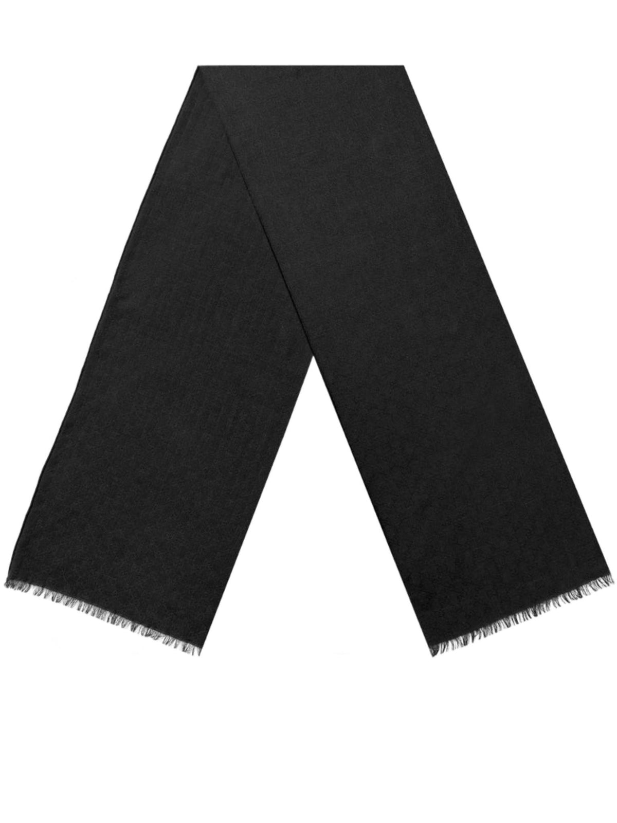 GUCCI Wool Scarf Men’s Black