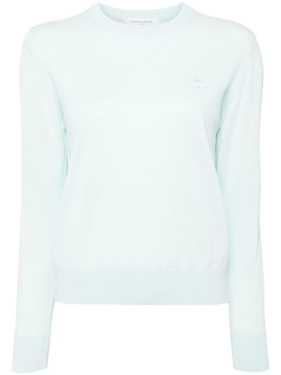 Maison Kitsune Baby Fox Patch Regular Jumper Sweater P305 MW00816 KT1036 P305
