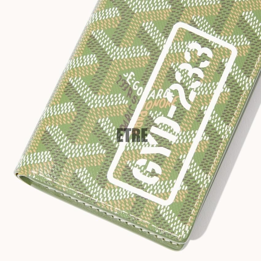 GOYARD Khaki Saint Pierre Card Holder Unisex Wallet SPIGYDPMLTY29CL29P