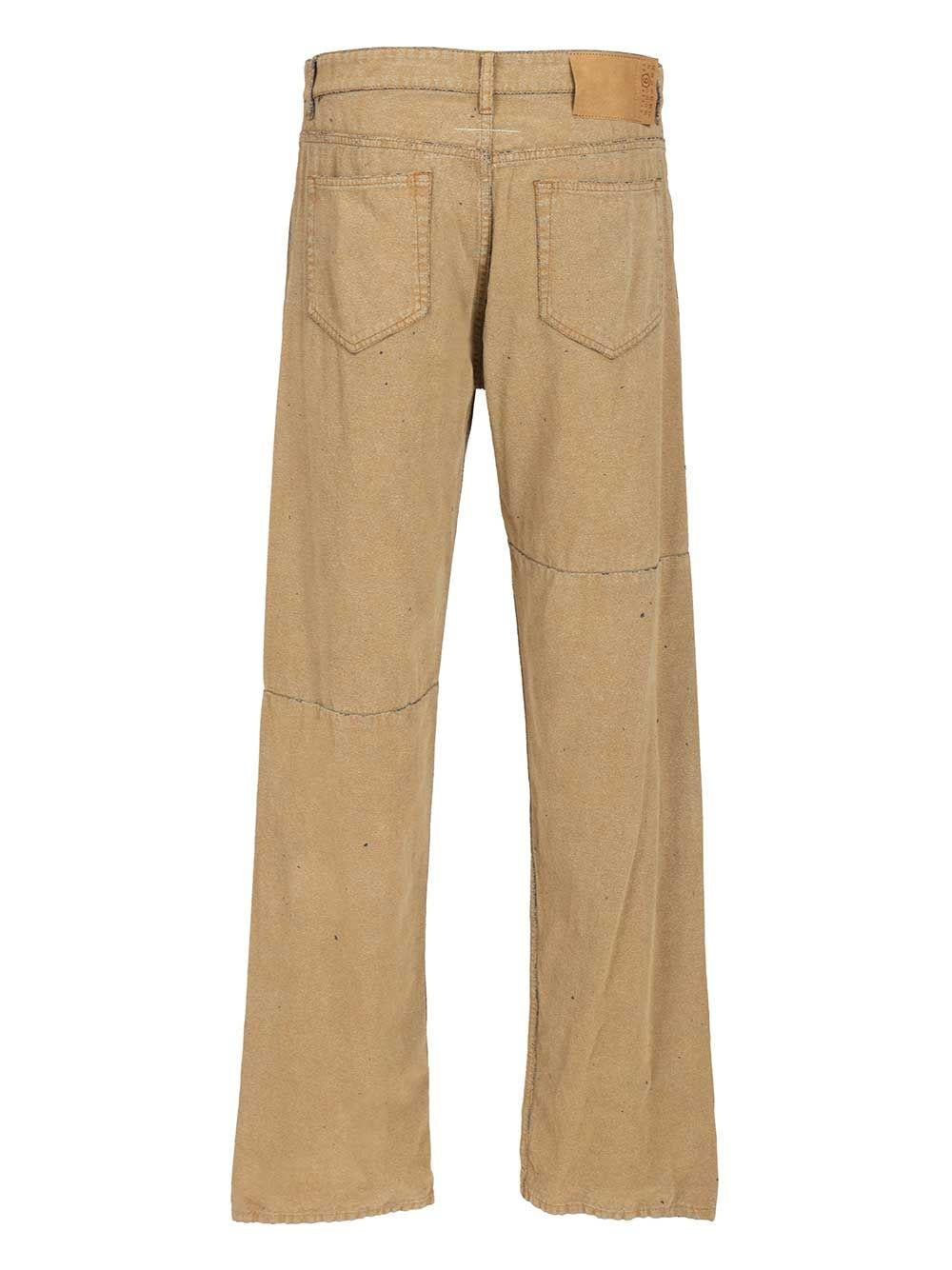 Maison Margiela Indigo Denim Jeans Men’s Straight-Leg Pants