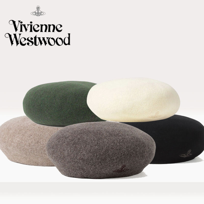 Vivienne Westwood Wool Beret Hat