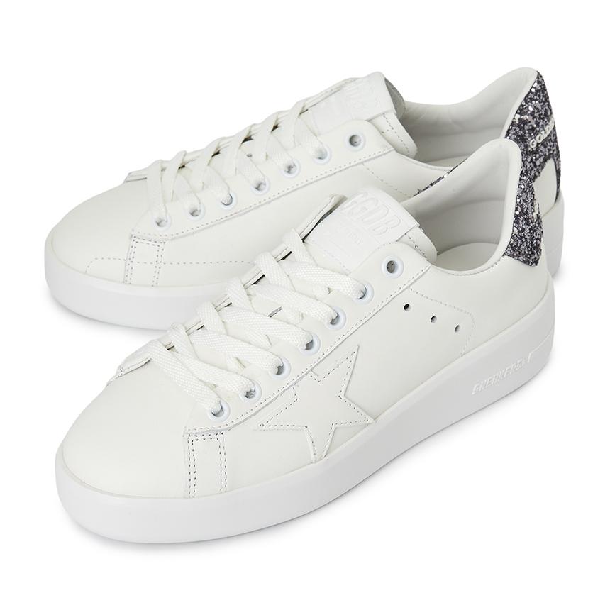 GOLDEN GOOSE Purestar Low-Top Leather Sneakers for Women GWF00197 F005918 11867